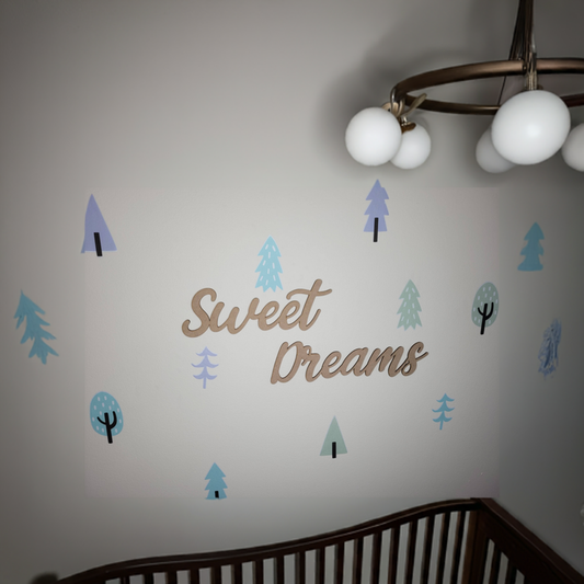Sweet Dreams Wall Plaque