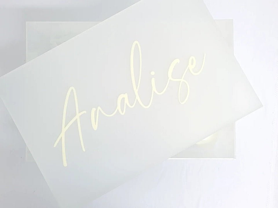 Deluxe Frosted Acrylic Package - Peek A Boo Designs
