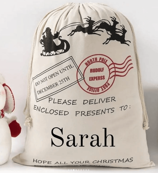Personalised Santa Sack