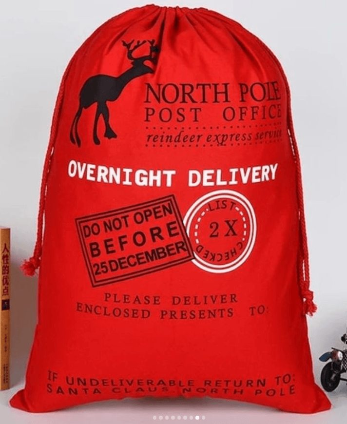 Personalised "Do Not Open" Santa Sack