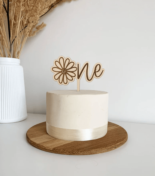 Daisy ONE Topper | first birthday topper | one topper | birthday