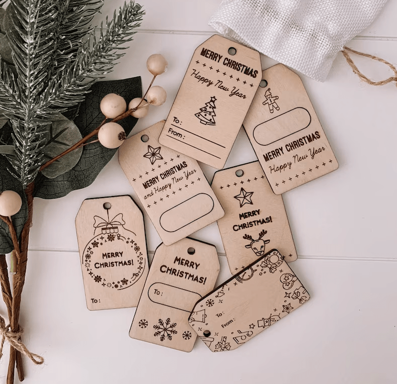 Christmas Personalized Gift Tag
