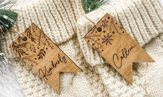 Personalized Christmas Tag Set